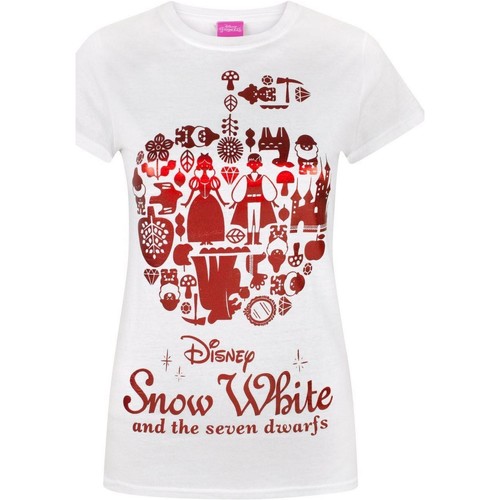 Vêtements Femme T-shirts manches longues Disney NS4282 Rouge