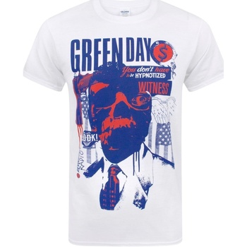 Vêtements Homme T-shirts manches longues Green Day NS4393 Blanc
