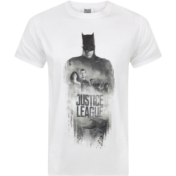 Vêtements Homme T-shirts manches longues Justice League NS4413 Blanc