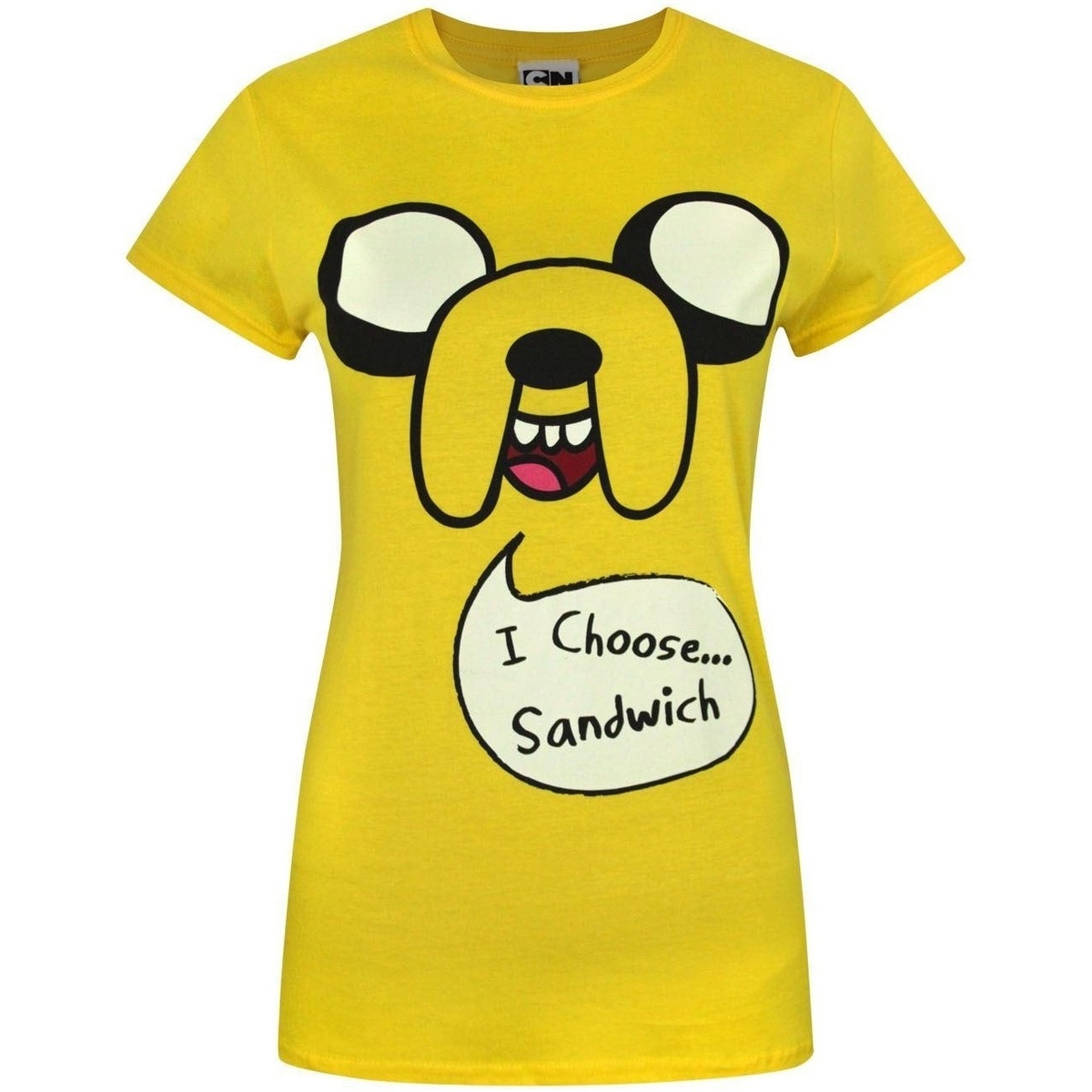 Vêtements Femme T-shirts manches longues Dessins Animés I Choose Sandwich Multicolore