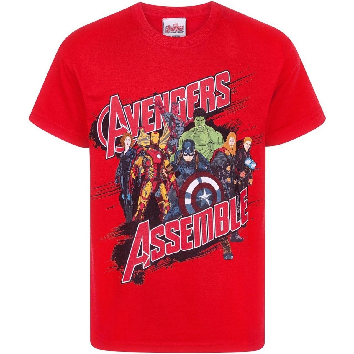Vêtements Garçon T-shirts Massone manches courtes Marvel NS4534 Rouge