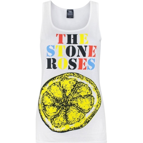 Vêtements Femme Débardeurs / T-shirts sans manche The Stone Roses NS4594 Blanc