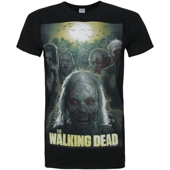 Vêtements Homme T-shirts manches longues The Walking Dead NS4661 Noir