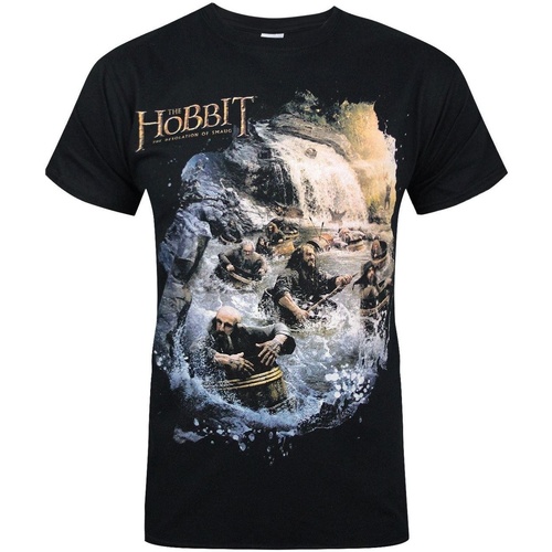Vêtements Homme T-shirts manches longues The Hobbit Barrels Noir