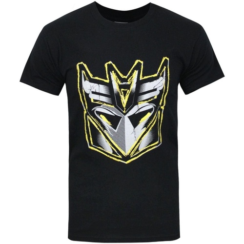 Vêtements Homme T-shirts manches longues Transformers NS4678 Noir