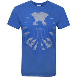 Vêtements Homme T-shirts manches courtes Marvel  Bleu