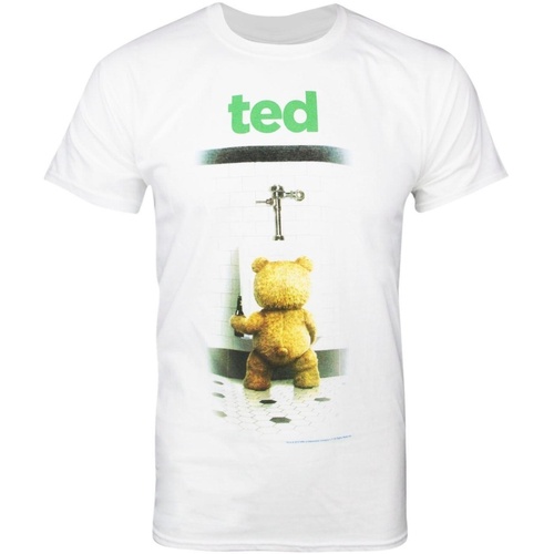 Vêtements Homme T-shirts manches longues Ted Bathroom Blanc