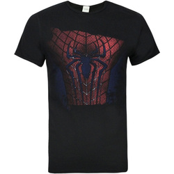 Vêtements Homme T-shirts manches courtes Spiderman  Noir