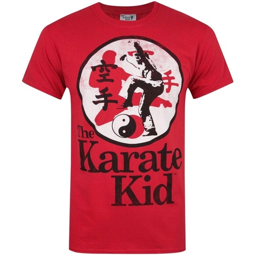 Vêtements Homme T-shirts manches longues The Karate Kid NS4944 Rouge