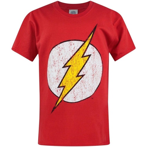 Vêtements Garçon T-shirts manches courtes Flash NS5009 Rouge