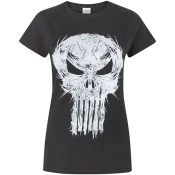 Vêtements Femme T-shirts manches longues The Punisher NS5788 Noir