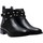 Chaussures Femme Boots Les Tropéziennes par M Belarbi Bottine Cuir Par M.Belarbi Lumy Noir