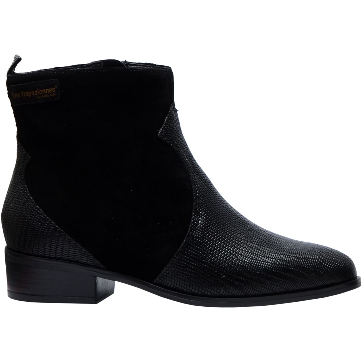 Chaussures Femme Boots clothing women footwear Kids shoe-care usb belts Bags Backpacks Bottine Cuir Sofia Noir