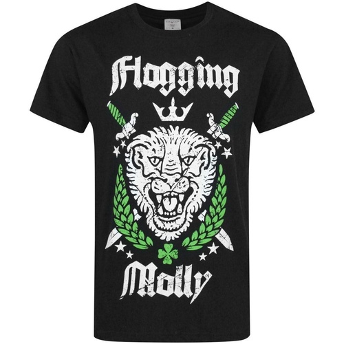 Vêtements Homme T-shirts manches longues Flogging Molly NS5484 Noir