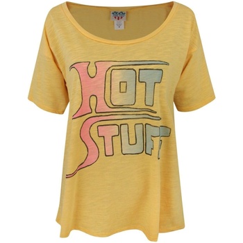 Vêtements Femme T-shirts manches longues Junk Food Hot Stuff Multicolore