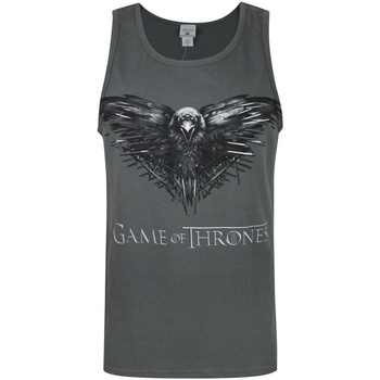 Vêtements Homme Débardeurs / T-shirts sans manche Game Of Thrones Three Eyed Raven Gris