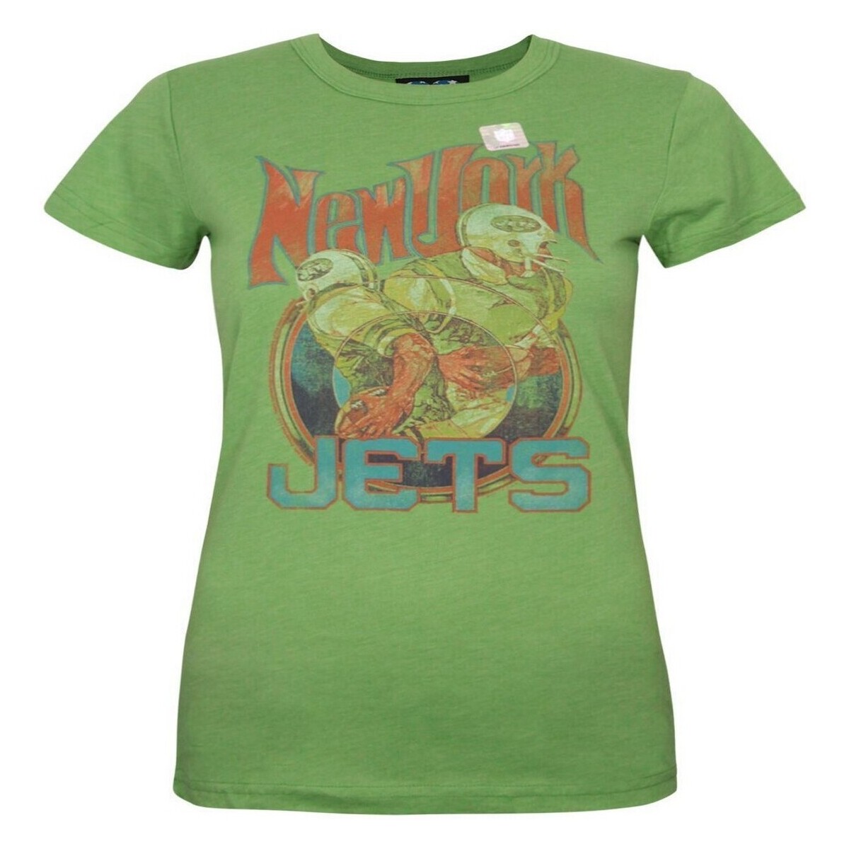 Vêtements Femme T-shirts manches longues Junk Food New York Jets Vert