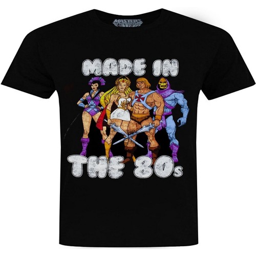 Vêtements Homme T-shirts manches longues Masters Of The Universe Made In The 80's Noir