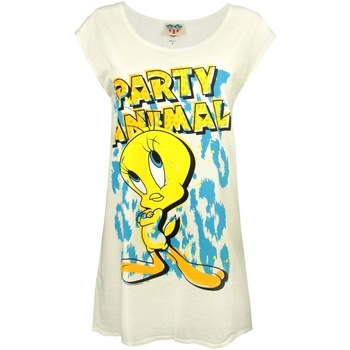 Vêtements Femme A T shirt that fits with space to avoid clinging Dessins Animés Party Animal Blanc