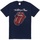 Vêtements Homme T-shirts manches longues The Rolling Stones Tongue Bleu