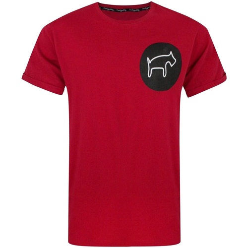 Vêtements Homme T-shirts manches longues Two Legged Dog NS6063 Rouge