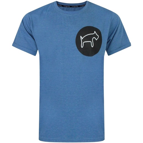 Vêtements Homme T-shirts manches longues Two Legged Dog NS6063 Bleu