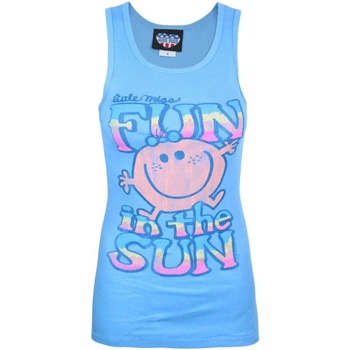Vêtements Femme Débardeurs / T-shirts sans manche Junk Food Fun In The Sun Bleu