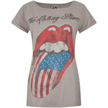 Vêtements Femme T-shirts manches longues Amplified USA Tour 2 Rouge