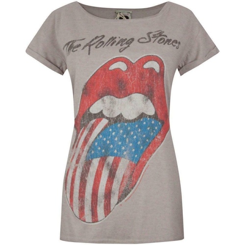 Vêtements Femme T-shirts manches longues Amplified USA Tour 2 Rouge