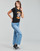 Vêtements Femme T-shirts manches courtes Yurban WONDER WOMAN PIDRIA Noir