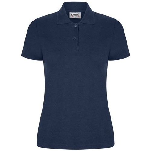 Vêtements Femme T-shirts & Polos Casual Classics AB254 Bleu