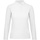 Vêtements Femme Polos manches longues B And C ID.001 Blanc