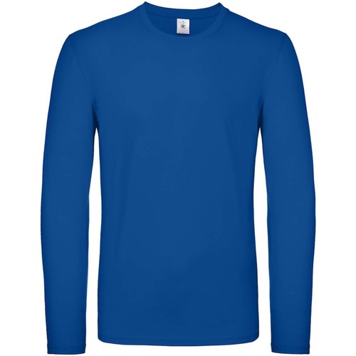 Vêtements Femme T-shirts manches longues Oreillers / Traversins TU05T Bleu