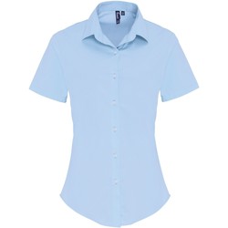 Vêtements Femme Chemises / Chemisiers Premier PR346 Bleu pâle