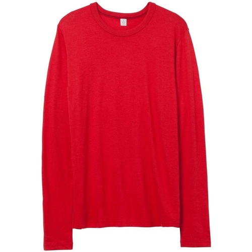 Vêtements T-shirts manches longues Alternative Apparel 50/50 Keeper Rouge