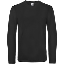 Vêtements Homme T-shirts manches longues B And C E190 Noir