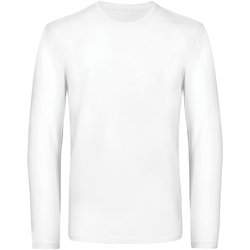 Vêtements Homme T-shirts manches longues B And C TU07T Blanc