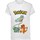 Vêtements Enfant T-shirts logo-embroidered manches courtes Pokemon  Blanc