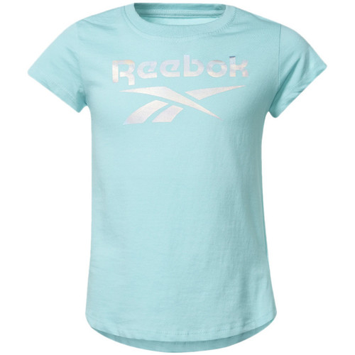 Vêtements Fille T-shirts & Polos Reebok ritmo Sport HB73646RGI Bleu