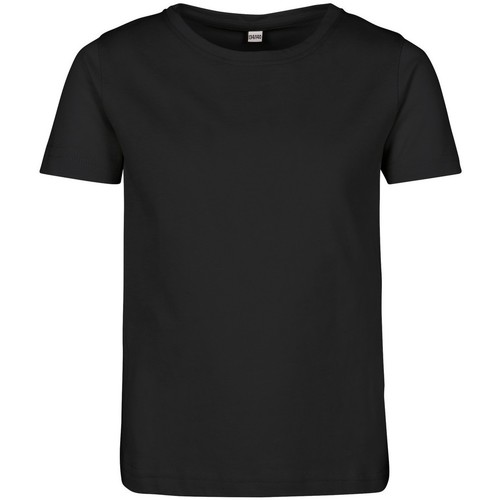Vêtements Fille T-shirts manches courtes Build Your Brand BY115 Noir