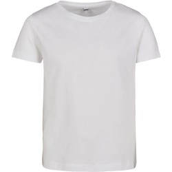 Vêtements Fille T-shirts manches courtes Build Your Brand BY115 Blanc