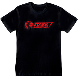Vêtements T-shirts manches courtes Marvel  Noir / rouge