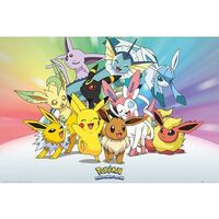 Maison & Déco Affiches / posters Pokemon TA6219 Multicolore