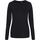 Vêtements Femme T-shirts sweats manches longues Awdis JT02F Noir