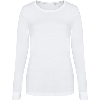 Vêtements Femme T-shirts manches longues Awdis JT02F Blanc
