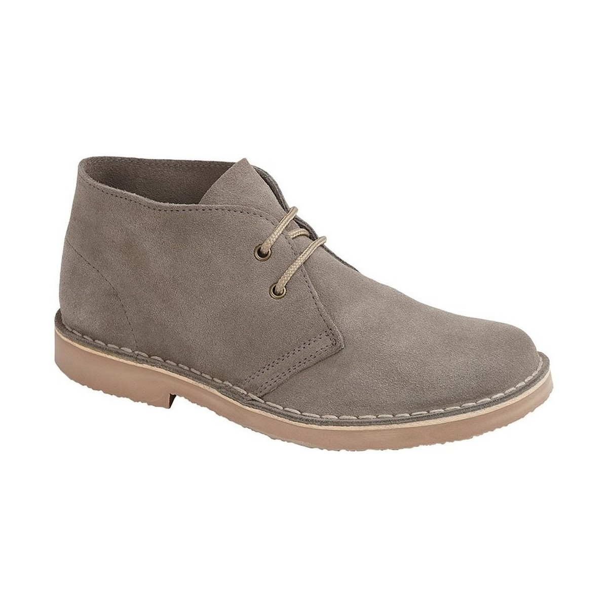 Chaussures Homme Derbies Roamers Round Toe Gris