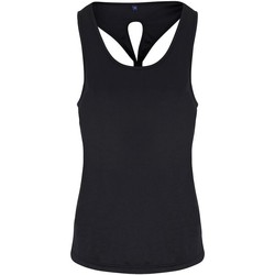 Vêtements Femme Débardeurs / T-shirts sans manche Tridri TR042 Noir