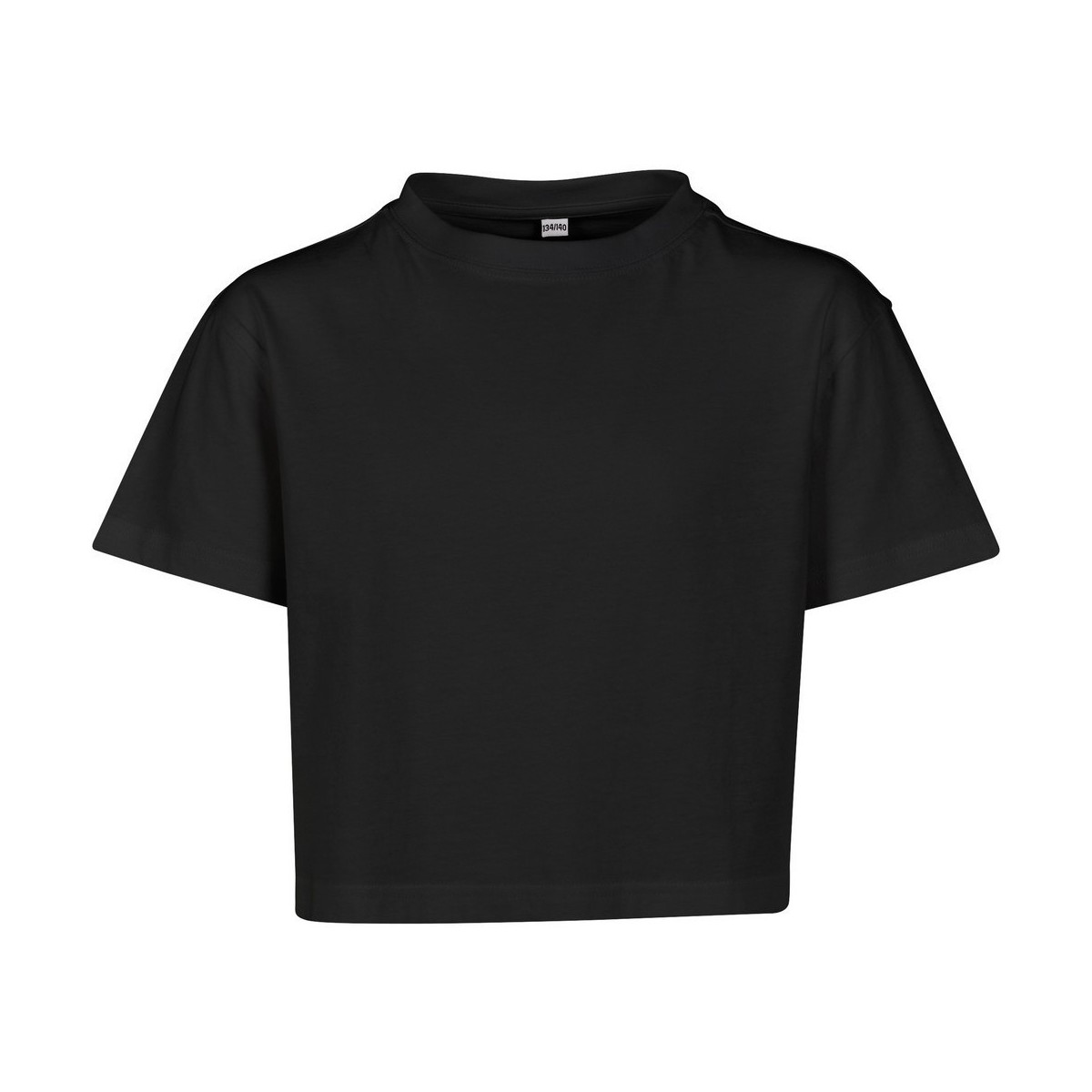 Vêtements Fille T-shirts manches longues Build Your Brand BY114 Noir
