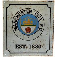 Maison & Déco Tableaux / toiles Manchester City Fc TA1168 Blanc