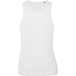 Vêtements Homme Débardeurs / T-shirts sans manche B And C TM072 Blanc